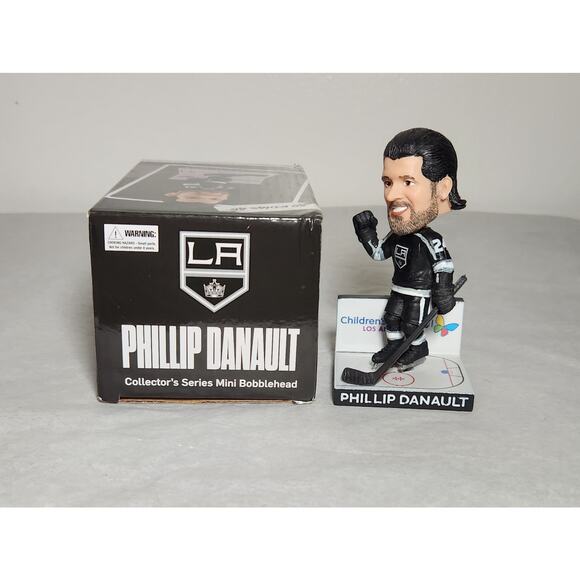 La Kings NHL Phillip Danault Collector Series Mini 4.25" Bobblehead Pre-owned - Picture 2 of 6